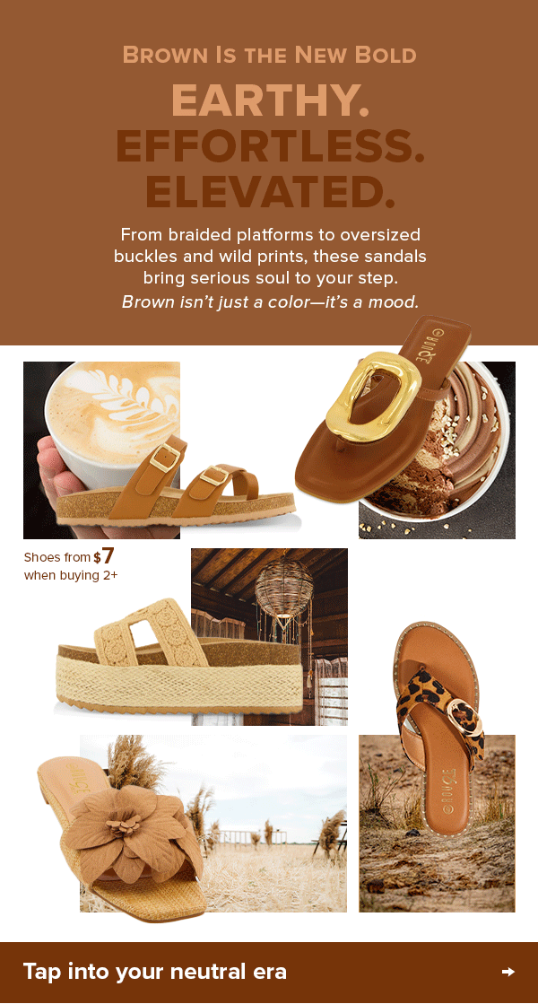 BROWN IS THE NEW BOLD