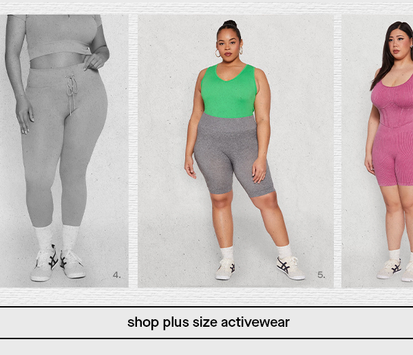 shop plus size activewear