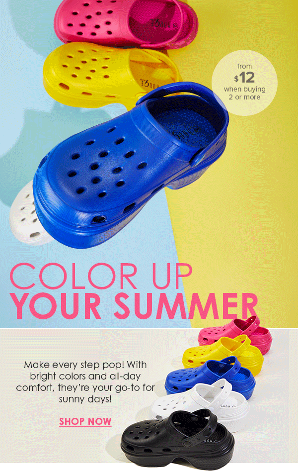 COLOR UP YOUR SUMMER