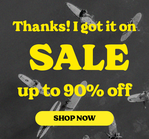 Thanks! I got it on SALE up to 90% off SHOP NOW