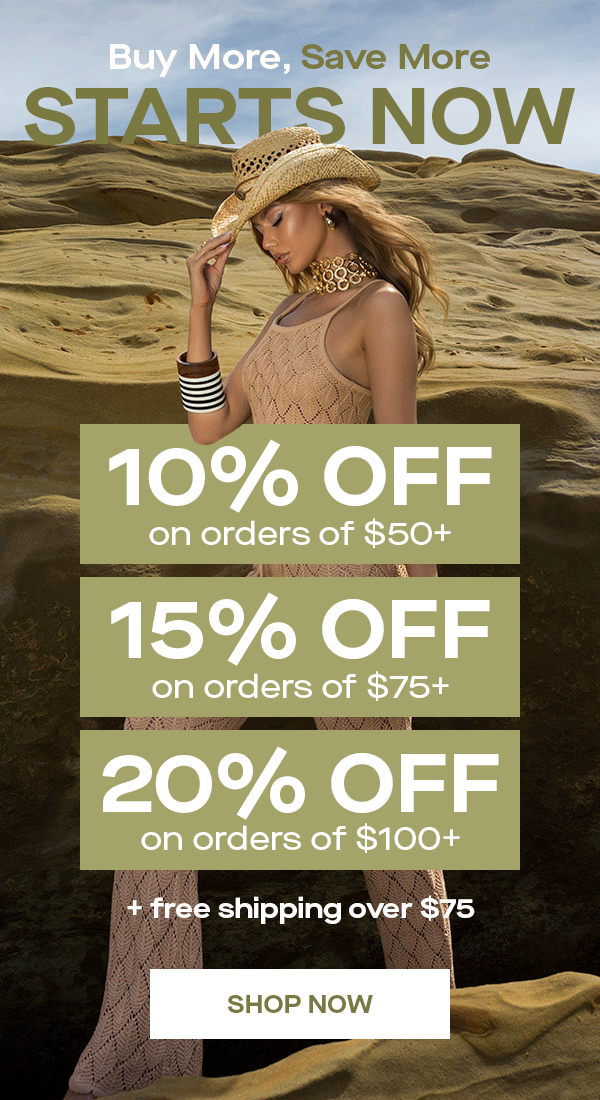 Buy More, Save More Shop Now