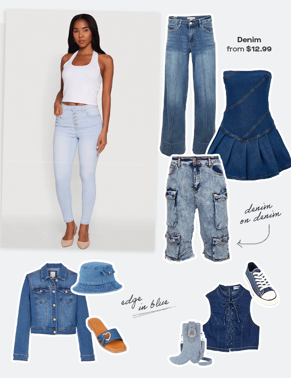 Denim from $12.99