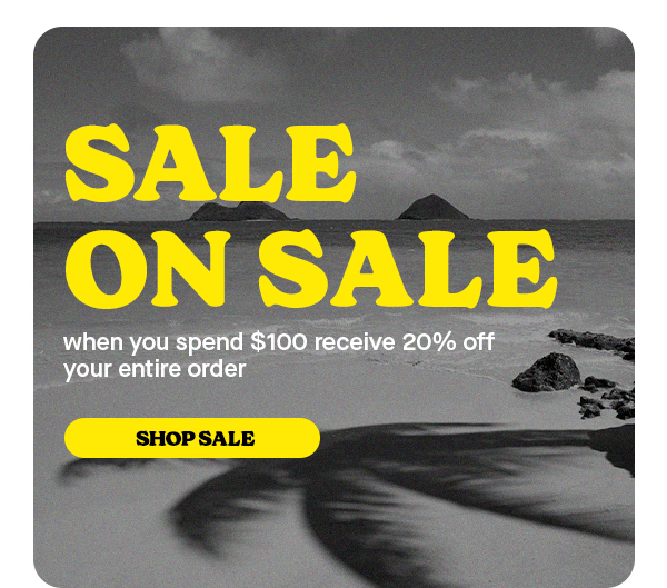SALE ON SALE SHOP SALE