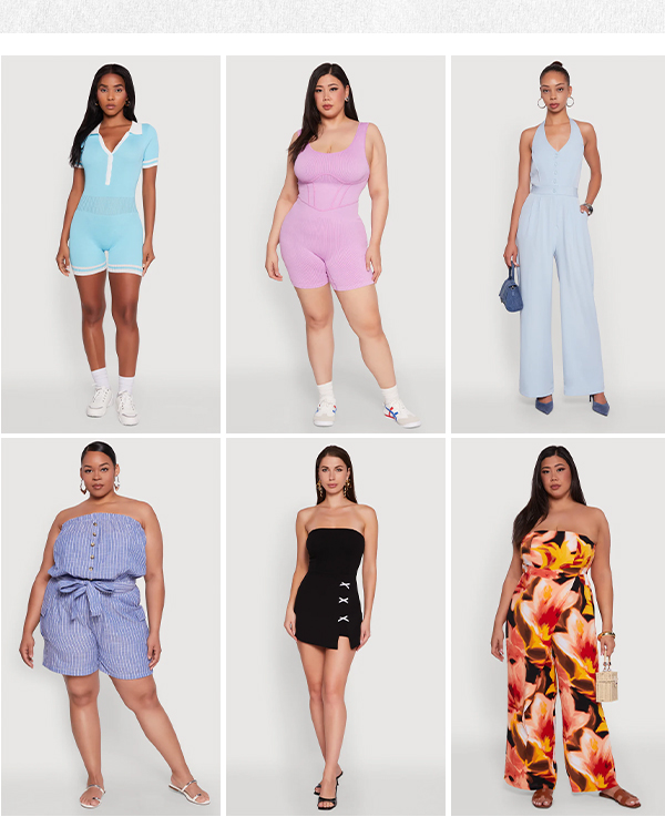 Rompers/Jumpsuits from $7.99