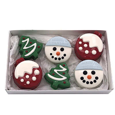 Oreo Cookies Christmas Gift Box (Package Of 6)