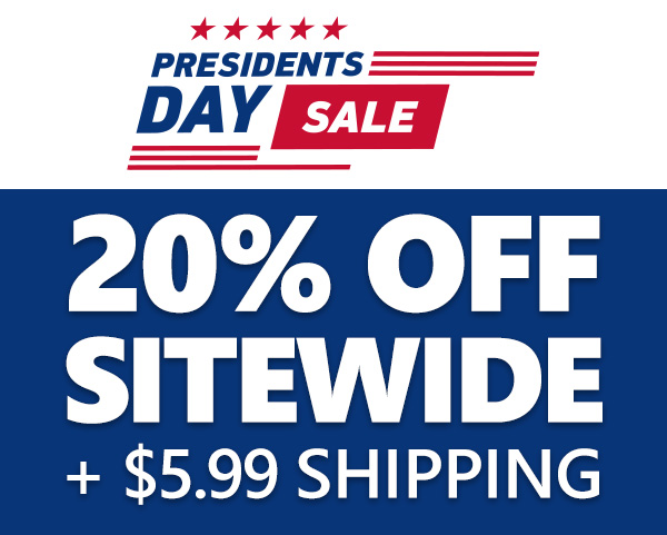 20% Off Sitewide + $5.99 Shipping With Code: PREZ20BT