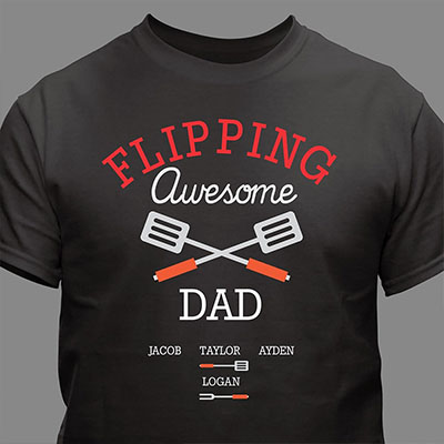 Flipping Awesome Personalized T-Shirt