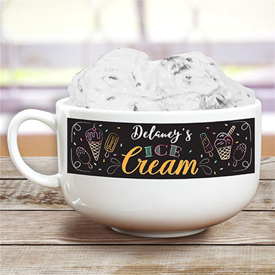 🍦$19.99 Personalized Ice Cream Bowls For The Smith Family! - Gifts For You  Now