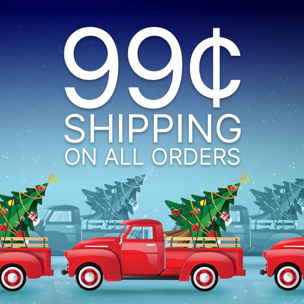 99¢ Economy Shipping With Code: MORE99KT