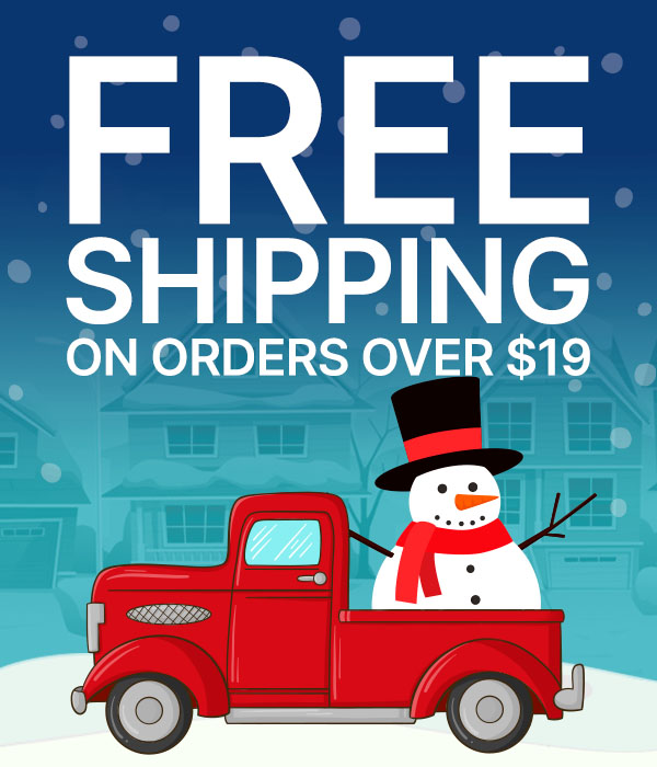 FREE Shipping on All Orders over $19 With Code: FREE2AU