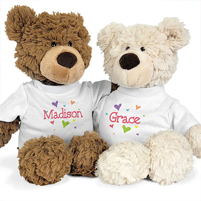 Personalized All Heart Pinchy Bear