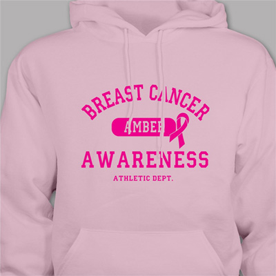 Breast Cancer Awareness Hooded Sweatshirt