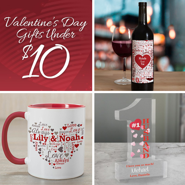 Valentine’s Day Gifts Under $10!