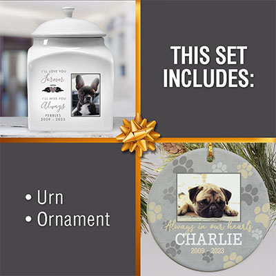 Personalized Pet Memorial Gift Set