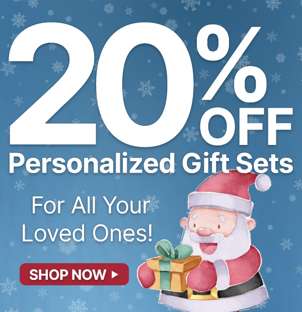 20% Off Personalized Gift Sets For All Your Loved Ones With Code: GIFTSET20KS