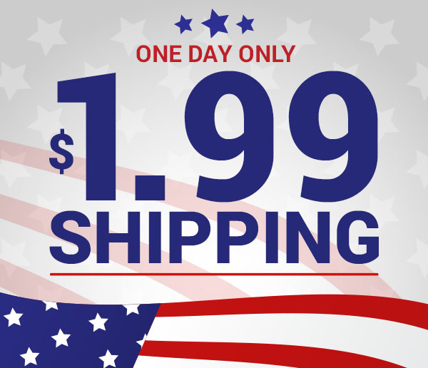 Veterans Day Shipping Sale! $1.99 Shipping With Code: SHIP199MS