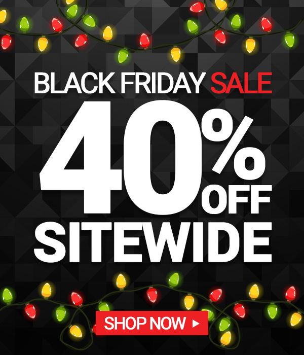 40% Off Sitewide With Code: BLACKFRIDAY40