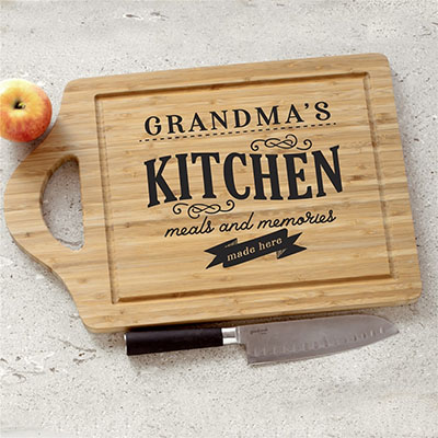 Personalized Memories Made Here Cutting Board