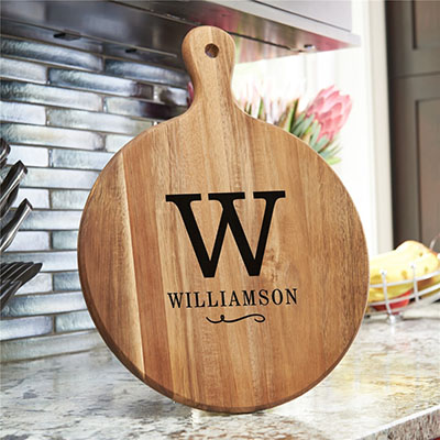 Personalized Simple Sentiment Acacia Wood Paddle