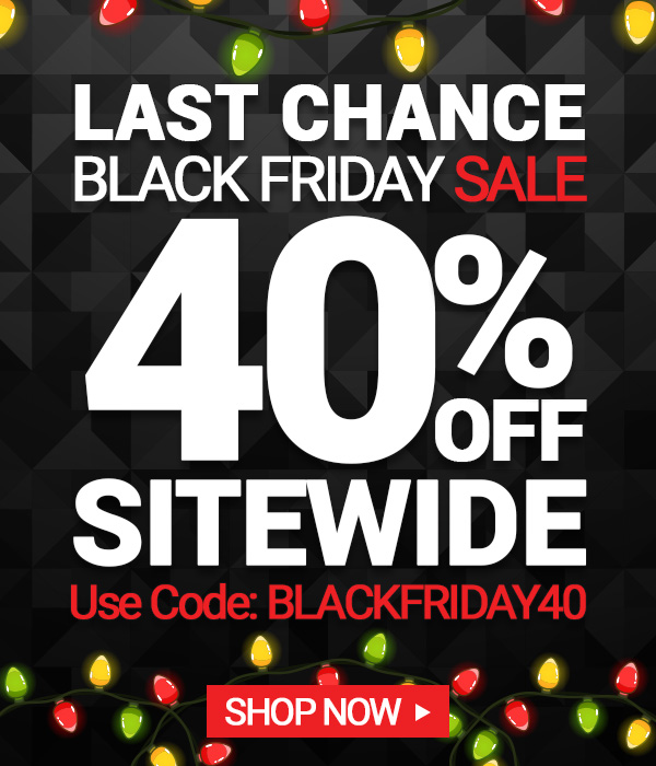 40% Off With Code: BLACKFRIDAY40