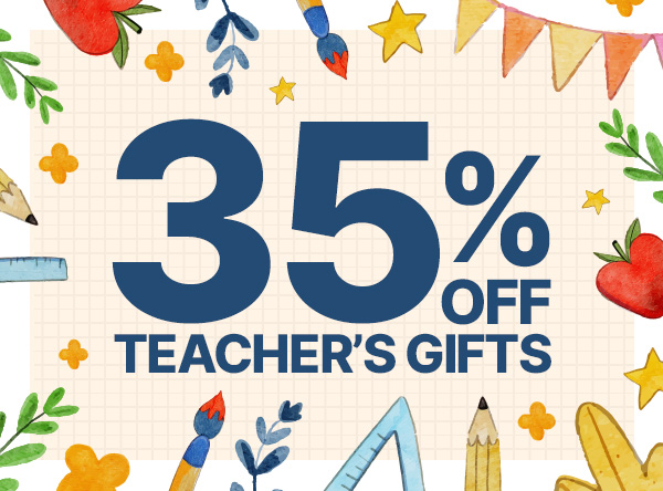 35% Off Teacher Gifts  With Code: TEACHER35DT