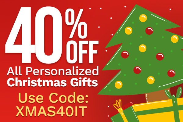 30% Off All Personalized Christmas Gifts With Code: XMAS30KS