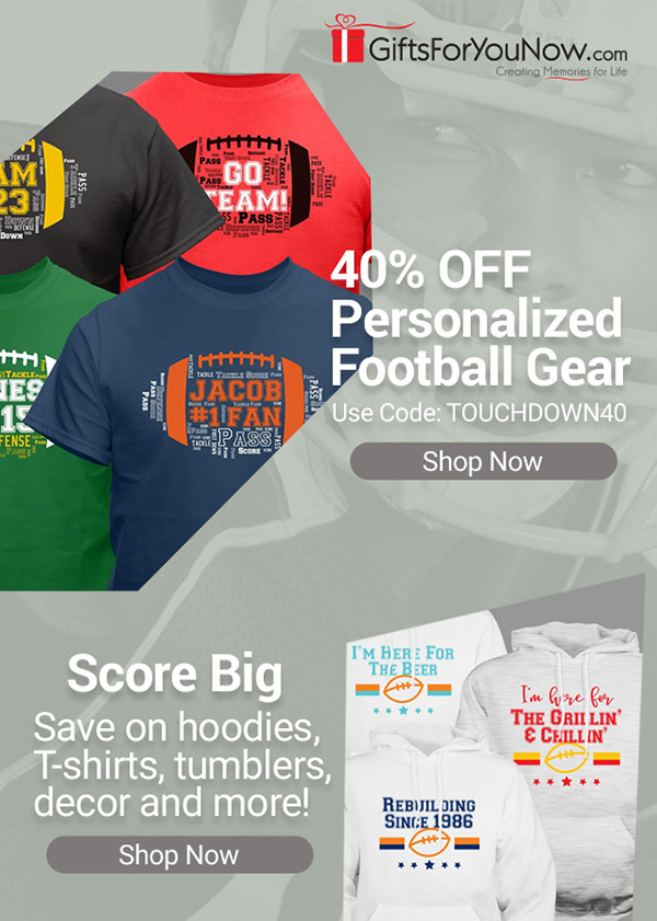 Save on Football Gear