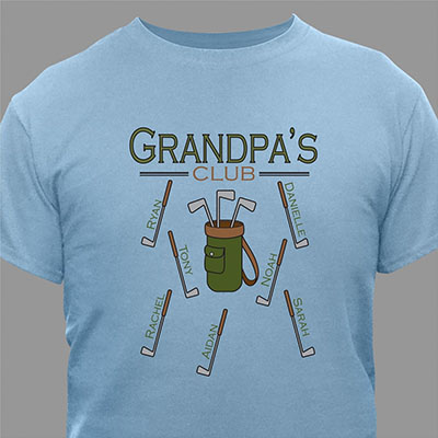 Golf Club Personalized T-Shirt