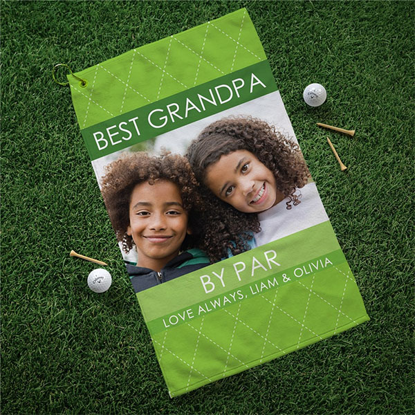 Personalized Photo Golf Towel