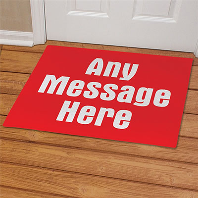 You Name It Personalized Doormat