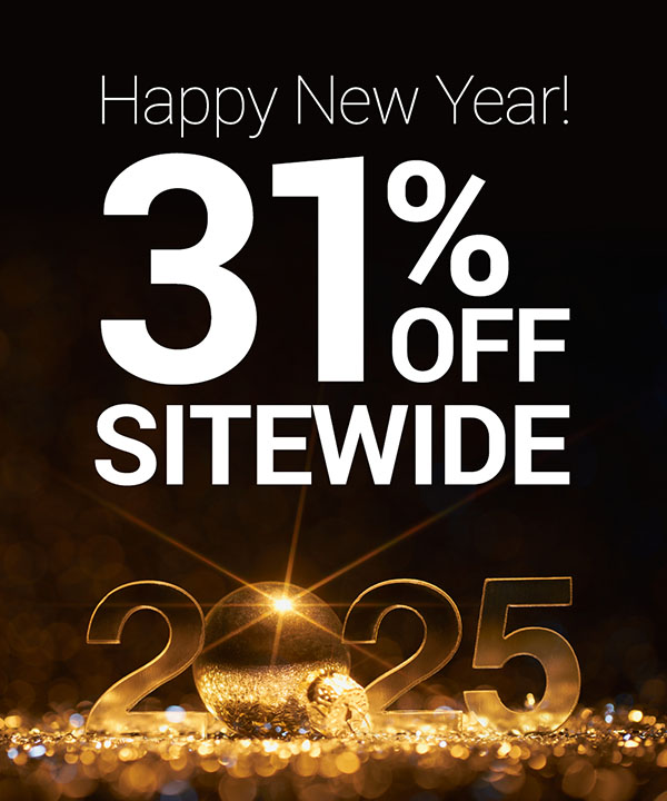 31% off ALL Orders With Code: NYE31NR