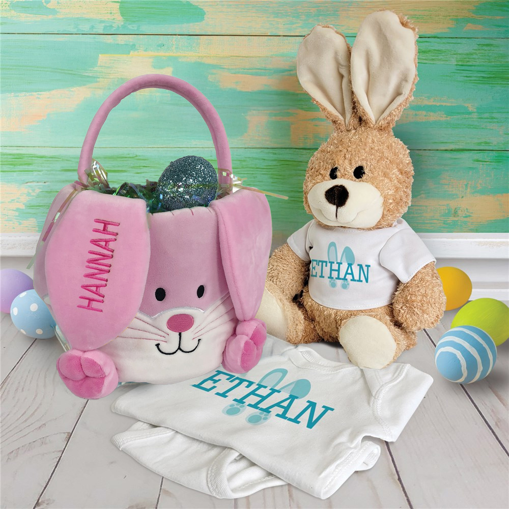 Personalized Bunny Ears Gift Set