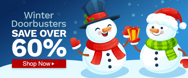 Winter Doorbuster Sales - Save Over 60%