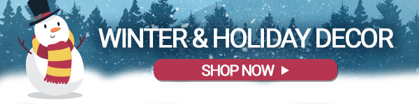 Shop Winter and Holiday Decor