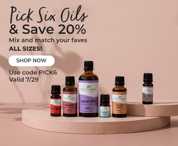 Pick Six Oils, save 20%