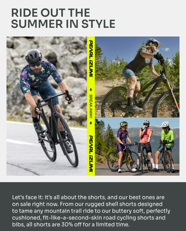 Ride out the summer in style!