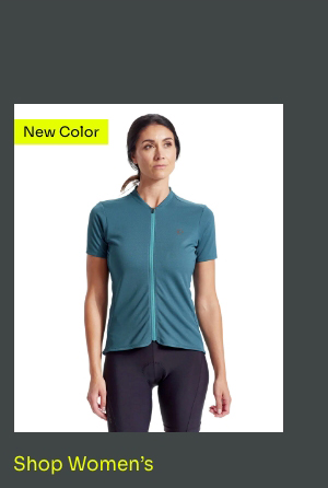 Woman in blue Quest jersey