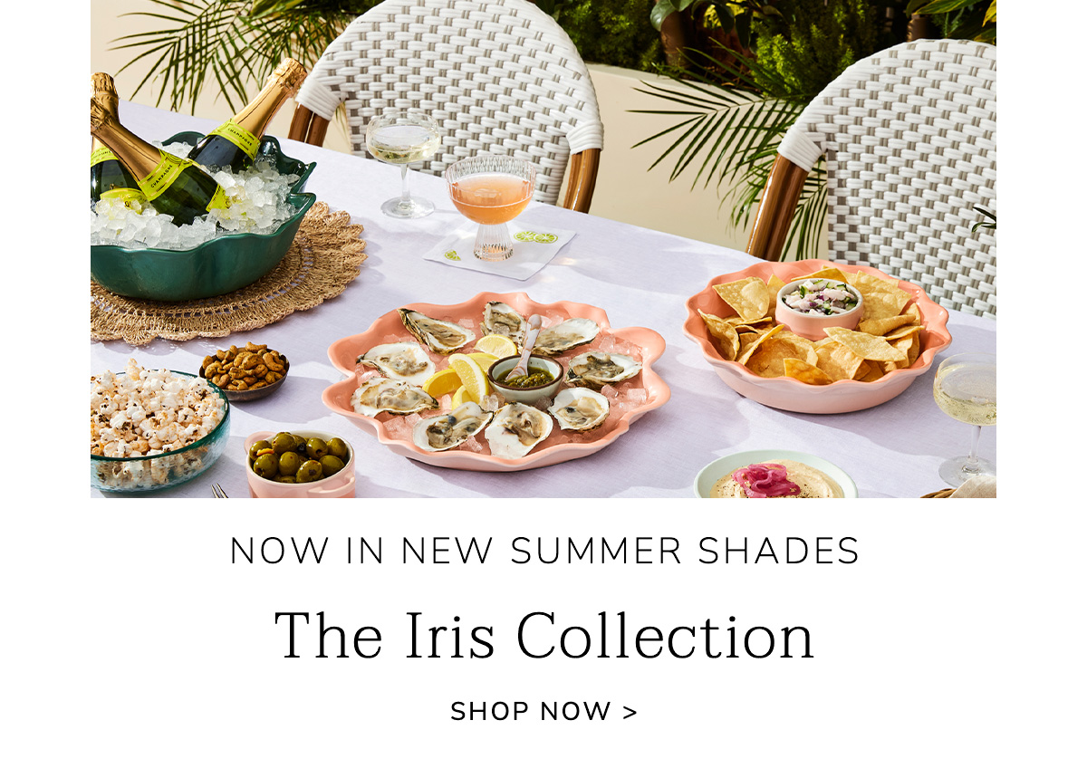 NOW IN NEW SUMMER SHADES - The Iris Collection - SHOP NOW