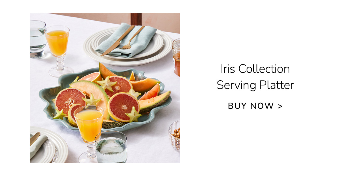 Iris Collection Serving Platter - BUY NOW