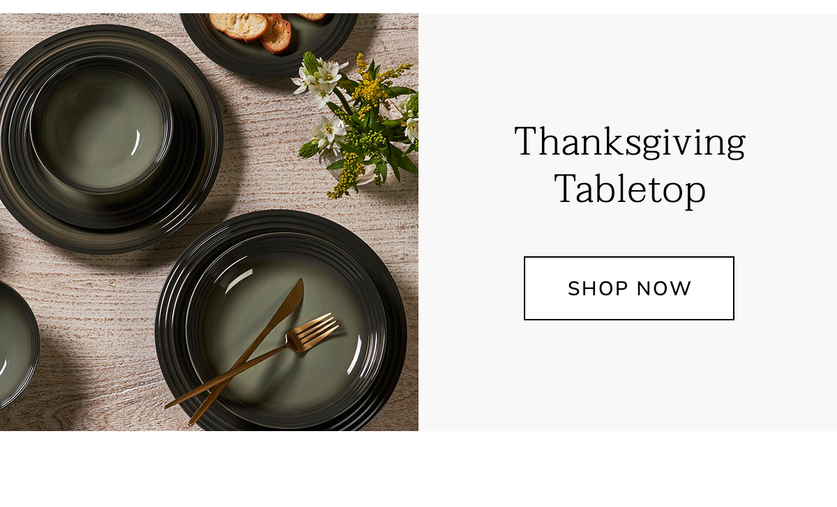 Thanksgiving Tabletop - SHOP NOW
