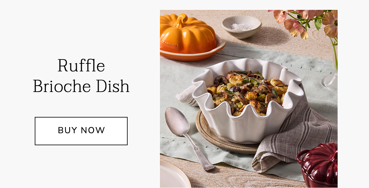 Ruffle Brioche Dish - SHOP NOW
