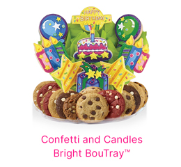 Confetti and Candles Bright BouTray