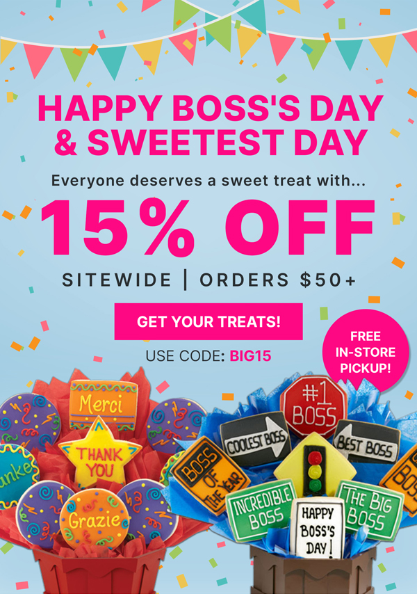 HAPPY BOSS'S DAY & SWEETEST DAY