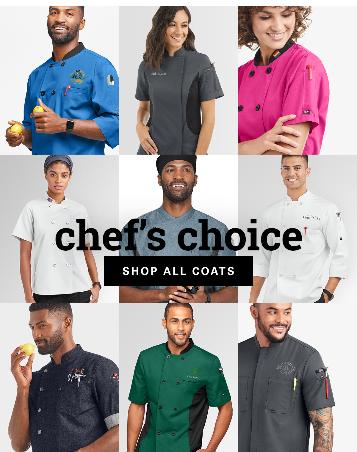 All chef coats >