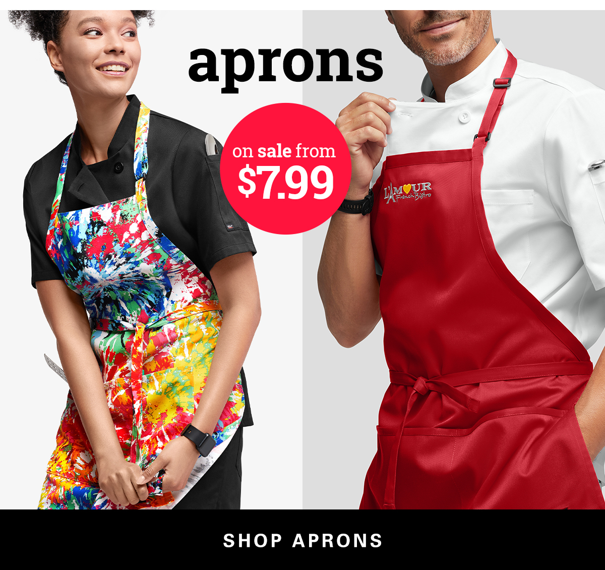 Save Up to 75% on Chef Uniforms