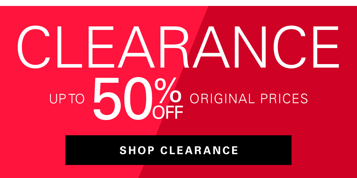Shop all Clearance >