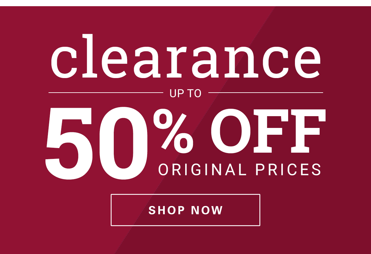Clearance Markdowns >