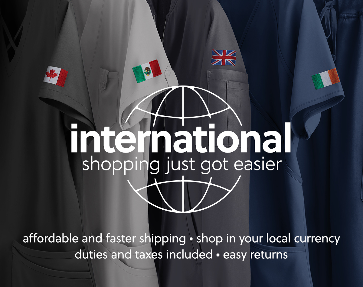 International Shopping just got easier - affordable and faster shipping, shop in your local currency, duties and taxes included, easy returns