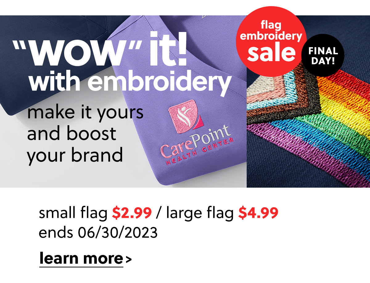 Embroidery  Flag Embroidery Sale >