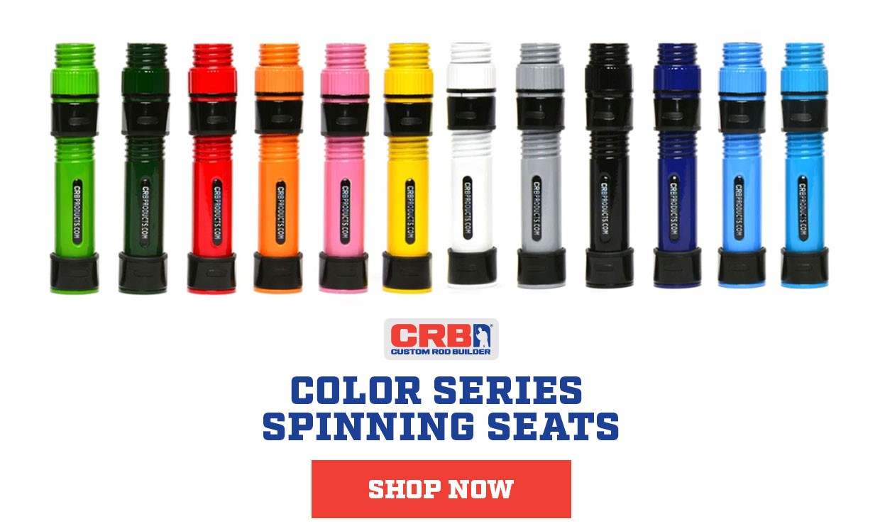 Get Reel Security from Top Selling CRB Reel Seats! - Mud Hole Tackle